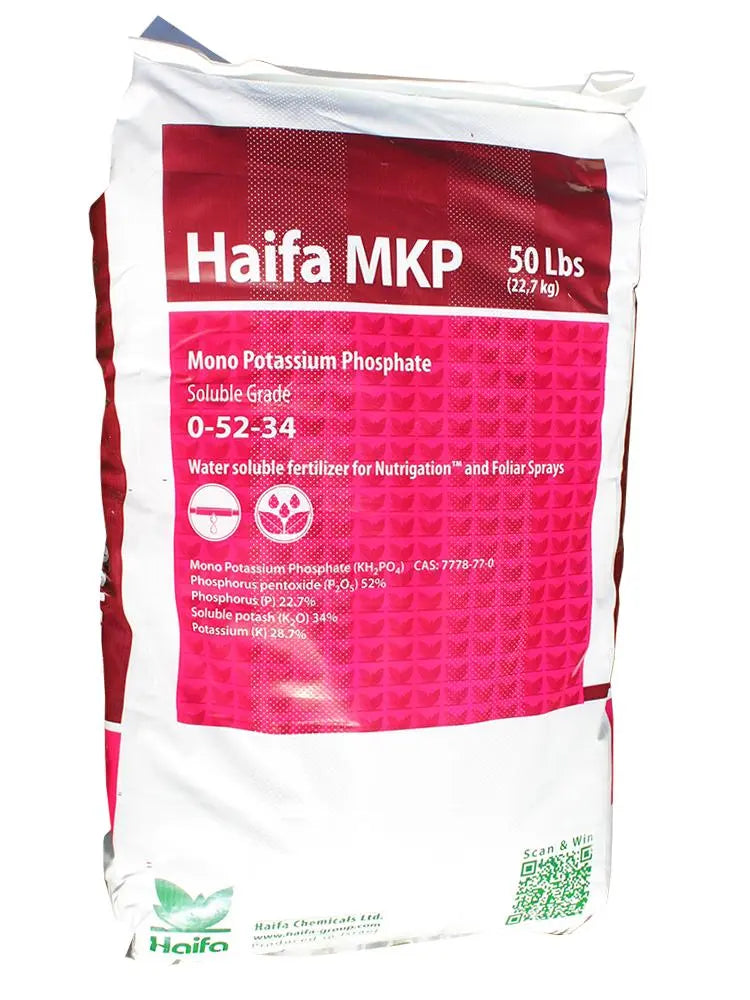 Haifa MKP, Solution Grade Mono-Potassium Phosphate 0-52-34