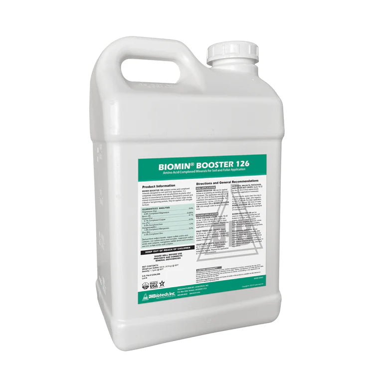 Biomin Booster 126, JH BIOTECH, Organic Certified Liquid Fertilizer