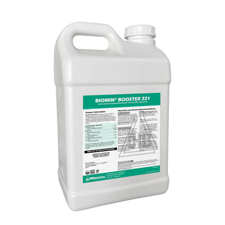 Biomin Booster 221, JH BIOTECH, Organic Certified Liquid Fertilizer