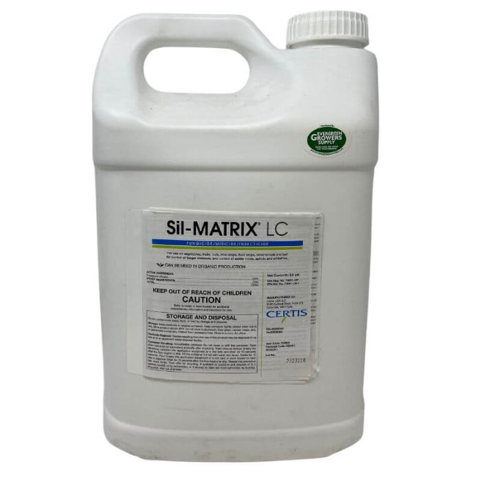 Sil-MATRIX LC, Organic Certified Fungicide, Miticide, Insecticide-Certis