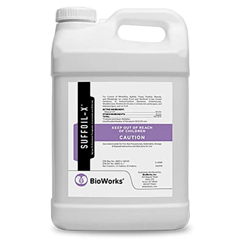 SuffOil-X, Organic Certified Oil Emulsion Fungicide, Insecticide, and Miticide- BioWorks