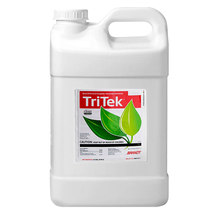 TriTek, Organic Certified Spray Oil Emulsion Fungicide, Insecticide and Miticide- BRANDT
